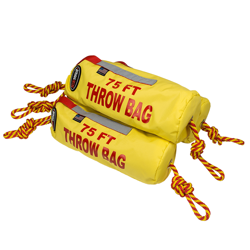 WEST MARINE 75' Neon Yellow Water Rescue Throw Rope